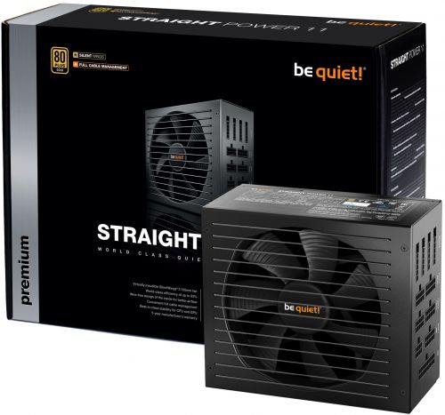 Блок питания ATX Be quiet! STRAIGHT POWER 11 850W BN284 модульный aPFC, 80Plus Gold, 4xPCIE6+2pin, 1