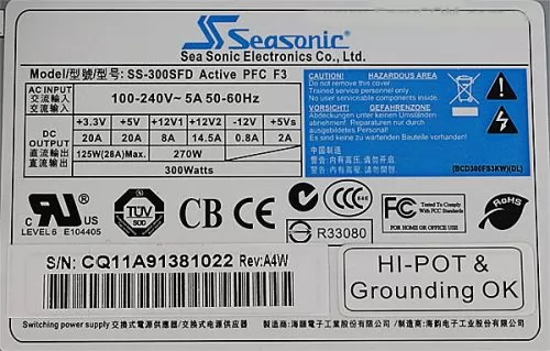 SeaSonic SS-300SFD