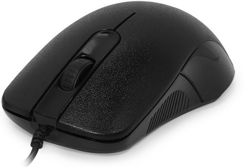 Мышь CBR CM 105 black, 1200dpi, 1,8м, USB