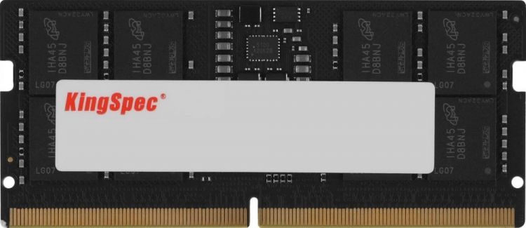 

Модуль памяти SODIMM DDR5 32GB KINGSPEC KS4800D5N11032G PC5-38400 4800MHz CL40 1.1V, KS4800D5N11032G