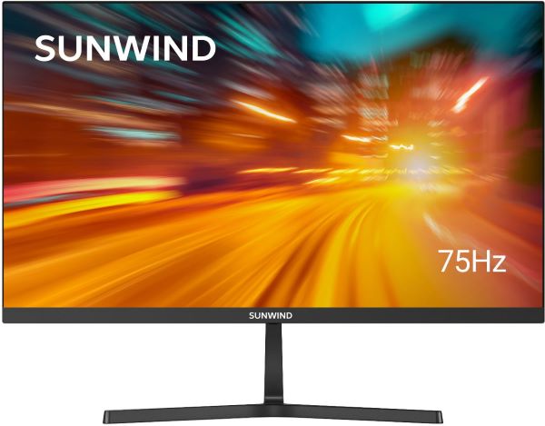 

Монитор 27" SUNWIND SM-27QI201 SM27SB02 black, 2560x1440, IPS, 5ms, 16:9, 2*HDMI, DP, 1000:1, 300cd, 178°/178°, SM-27QI201