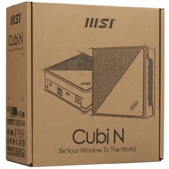 MSI Cubi N ADL-016BRU slim