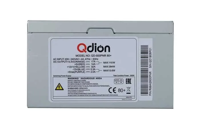 Qdion QD-500PNR 80+