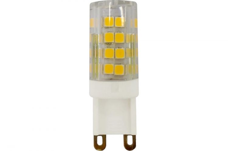 

Лампа светодиодная ЭРА Б0027863 LED JCD-5W-CER-827-G9 (диод, капсула, 5Вт, тепл, G9), Б0027863