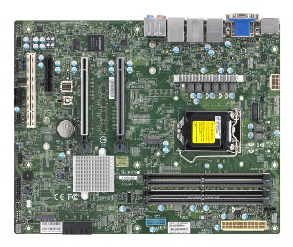 

Материнская плата ATX Supermicro MBD-X12SCA-F-O (LGA1200, W480, 4*DDR4 (2933MHz), 4*SATA 6Gb/s RAID, 2*M.2, 2.5Glan, Glan, 4*PCIE, 7*USB 3.2, USB Type, MBD-X12SCA-F-O