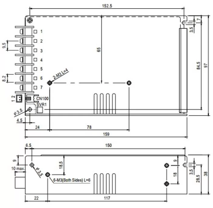 Mean Well HRP-100-12