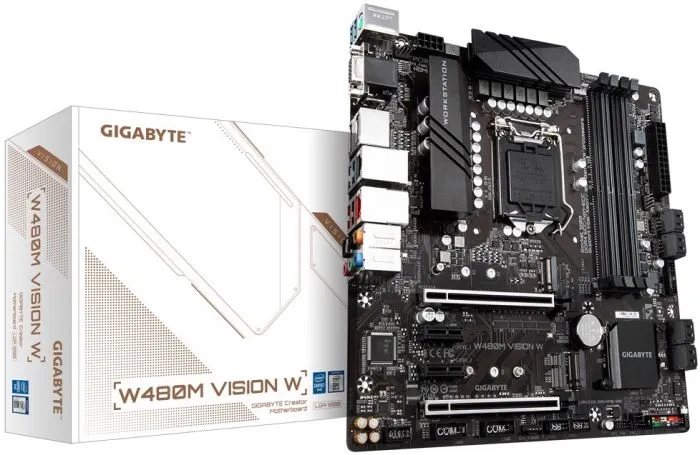 фото GIGABYTE W480M VISION W