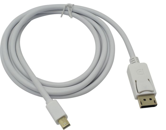 Кабель интерфейсный mini DisplayPort-DisplayPort Exegate EX-CC-mDPM-DPM-1.8 EX284929RUS 20M/20M, 1,8