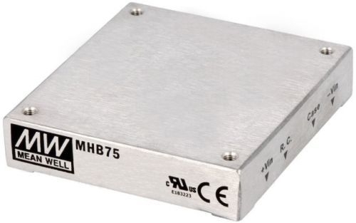 

Преобразователь DC-DC модульный Mean Well MHB75-12S24, MHB75-12S24