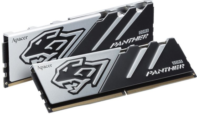 

Модуль памяти DDR5 32GB (2*16GB) Apacer AH5U32G64C5527BAA-2 Panther 6400MHz CL32 1.4V, AH5U32G64C5527BAA-2