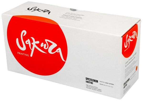 

Картридж Sakura SASPC252HEM для Ricoh, пурпурный, 6000 к., SASPC252HEM
