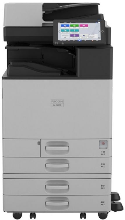 

МФУ лазерное цветное Ricoh IM C2010 419345 SRА3, 20 стр./мин., автопод ARDF100, сеть, дуплекс, 2кассеты по 550листов, лоток 100л, 6Гб, без тонеров, IM C2010