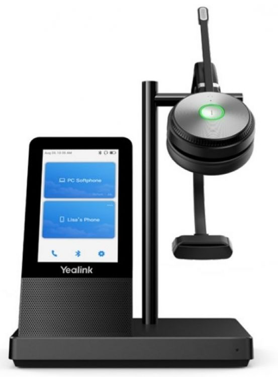 

Гарнитура Yealink WH66 Mono UC беспроводная, HD звук, 160м DECT, шумоподав, дисплей 4'', USB-хаб, Bluetooth, WH66 Mono UC