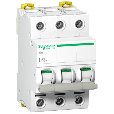 

Выключатель нагрузки Schneider Electric A9S65340 (A9S60340) Acti 9 iSW 3P 40A, A9S65340 (A9S60340)