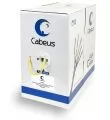 Cabeus UTP-4P-Cat.5e-SOLID-LSZH-YL