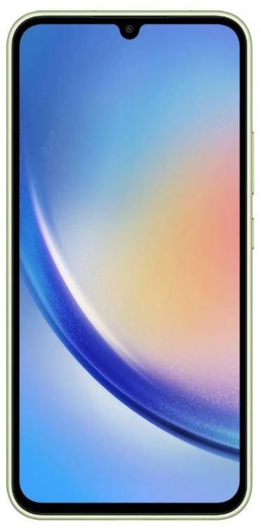 

Смартфон Samsung Galaxy A34 5G 8/256GB SM-A346MLGETPA зеленый лайм, Galaxy A34 5G 8/256GB