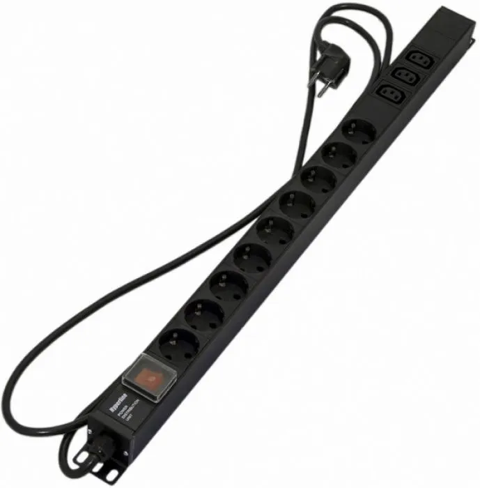 Hyperline SHE-9SH-3IEC-S-2.5EU