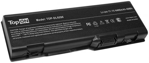 Аккумулятор для ноутбука Dell TopOn TOP-DL9200 для моделей Inspiron 6000, 9200, E1705, XPS Gen2, M17