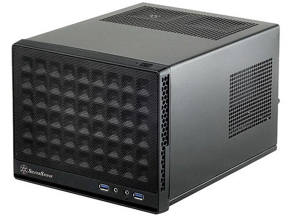 

Корпус mini-ITX SilverStone SUGO SG13 черный без БП, SUGO SG13