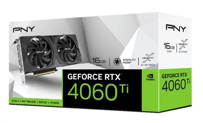 фото PNY GeForce RTX 4060 Ti VERTO OC Dual Fan