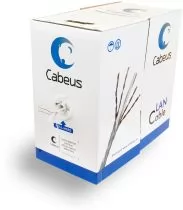 Cabeus UTP-4P-Cat.6-SOLID-GY