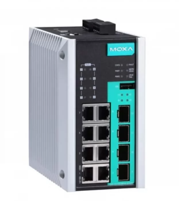 MOXA EDS-G512E-8PoE-4GSFP-T