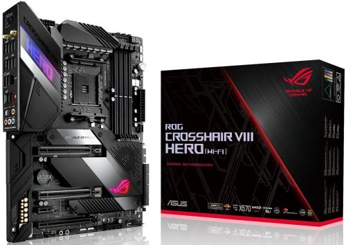 Материнская плата ATX ASUS ROG CROSSHAIR VIII HERO(WI-FI) 90MB10T0-M0EAY0 (AM4,AMD X570,4*DDR4(3600)