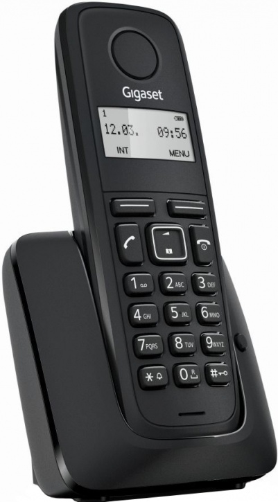 Телефон проводной Gigaset A116 S30852-H2801-S301 RUS BLACK SYS