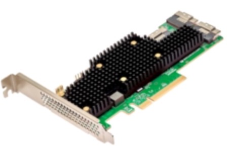 

Контроллер SAS Broadcom/LSI 9600-24i SGL (05-50111-01) (PCIe 4.0 x8 LP, Tri-Mode SAS/SATA/NVMe 24G HBA, 24port(3*int SFF8654), SAS4024 IOC, 9600-24i SGL (05-50111-01)