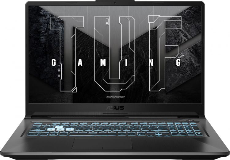 

Ноутбук ASUS TUF Gaming A17 FA706NFR-HX007 90NR0JW5-M00080 Ryzen 7 7435HS/16GB/512GB SSD/GeForce RTX 2050 4GB/17.3" IPS FHD/WiFi/BT/Cam/noOS/black, TUF Gaming A17 FA706NFR-HX007