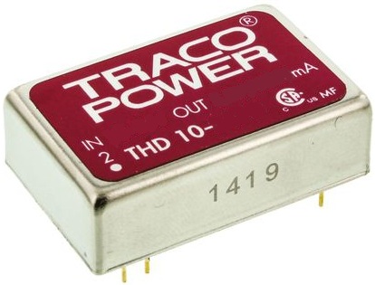 

Преобразователь DC-DC модульный TRACO POWER THD 10-2411 Монтаж: на плату, DIP24; P вых: 10 Вт; #: 1; U вх: 18...36 В; Выход: 5.1 В; Защита: КЗ, THD 10-2411