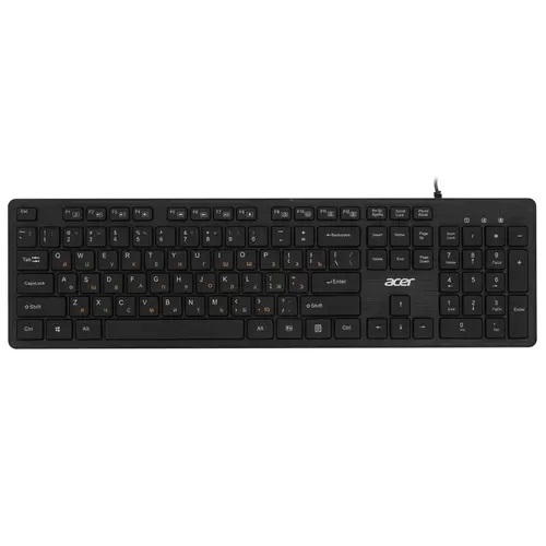 

Клавиатура Acer OKW122 ZL.KBDEE.00C черный USB, OKW122