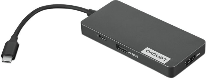 

Док-станция Lenovo 4X90V55523 USB-C 7-in-1 Hub - 2xUSB 3.0/1xUSB 2.0/1xHDMI 1.4/1xTF Card Reader/1xSD Card Reader/1xUSB-C Charging Port/by pass to cha, 4X90V55523