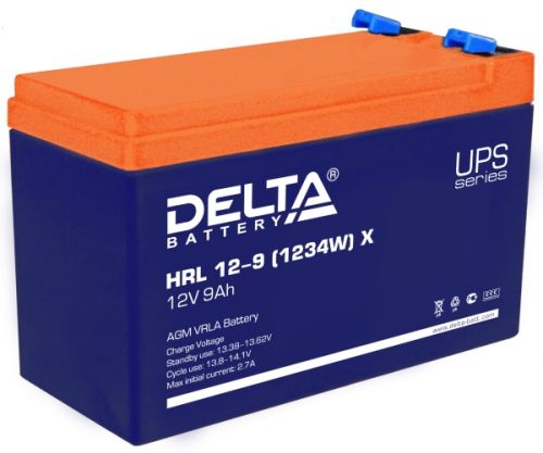 Батарея Delta HRL 12-9 Х (1234W) HRL 12-9 Х (1234W) - фото 1