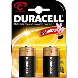 

Батарейка Duracell LR14 Basic 2шт, size С, LR14 Basic