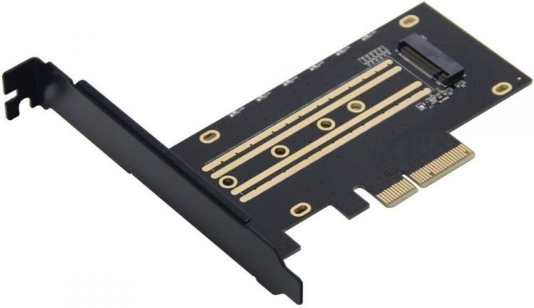 

Адаптер Gembird MF-PCIE-NVME для SSD M.2 NVMe в разъем PCI-e, MF-PCIE-NVME