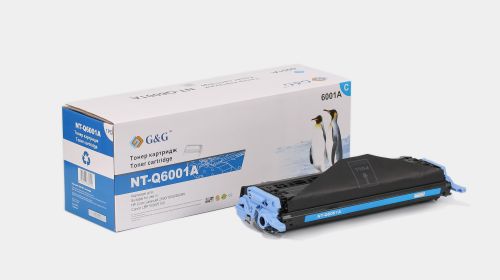 Тонер-картридж голубой G&G NT-Q6001A