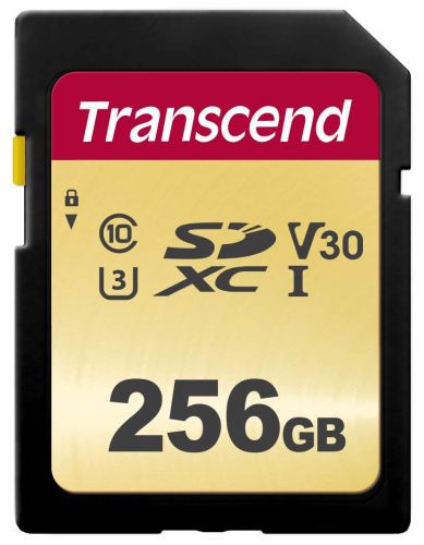 Карта памяти 256GB Transcend TS256GSDC500S - фото 1
