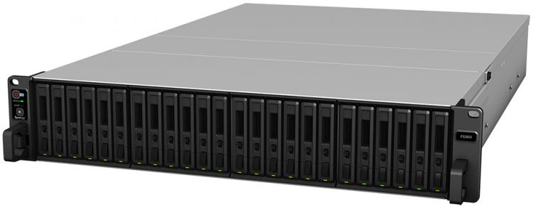 

Сетевой накопитель Synology FS3600 24x2.5" SSD SATA,SAS, RAID JBOD/0/1/5/6/10, 4хGbLAN, 2x10GbLAN, 2xUSB 3.0, 1xGen3 x8 slot (x8 link), 2U, без HD, FS3600