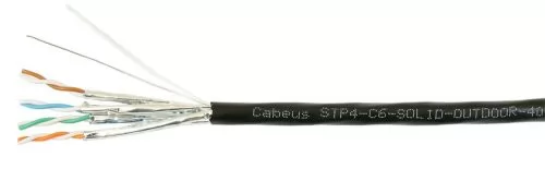 Cabeus STP-4P-Cat.6a-SOLID-OUT-LSZH-UV