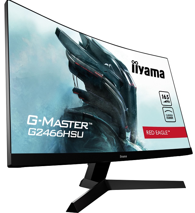 Монитор 23,6" Iiyama G-MASTER G2466HSU-B1 1920х1080, 16:9, VA, nonGLARE, 250cd/m2, H178°/V178°, 3000:1, 80М:1, 16.7M Color, 1ms, 165 Hz,HDMIx2, DP, Ti