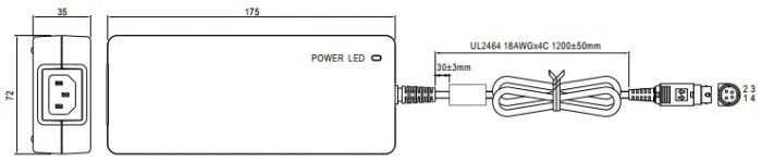 фото Mean Well GS160A20-R7B