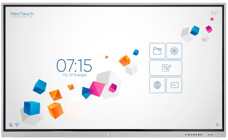 

Интерактивная панель NexTouch NextPanel 86 черная, 86", IR, Android 8.0, 4K (3840x2160), WiFi, NextPanel 86