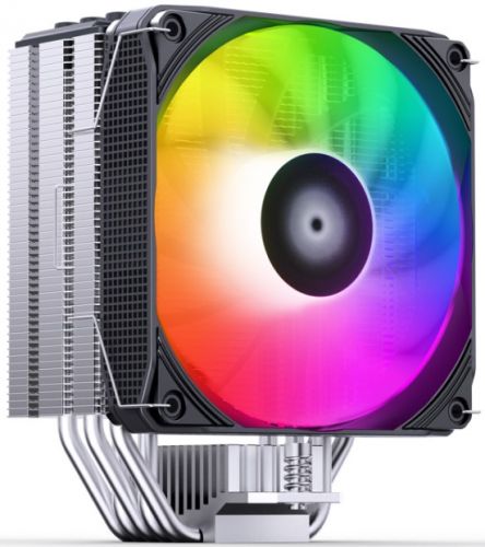 Кулер JONSBO PISA A5 ARGB Gray LGA1700/1200/115X/AM5/AM4 (120mm fan, TDP 265W, 5 тепловых трубок, 4-