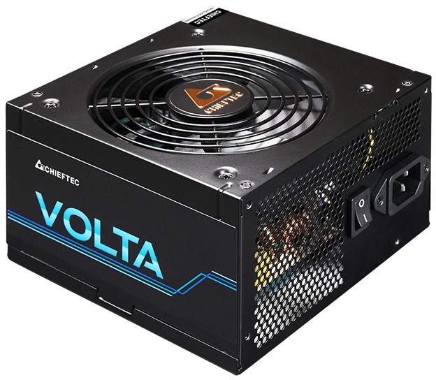 

Блок питания ATX Chieftec Volta 600W, APFC, 80PLUS BRONZE, 120mm fan retail, Volta