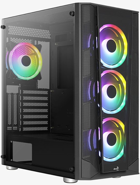 

Корпус ATX AeroCool PRISM-G-BK-v2 4711099471768 черный, без БП, USB 3.0*2, USB 2.0, audio, PRISM-G-BK-v2