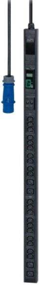 Распределитель питания APC EPDU1132M Easy PDU, Metered, Zero U, 32A, 230V, (20)C13 и (4)C19; IEC309