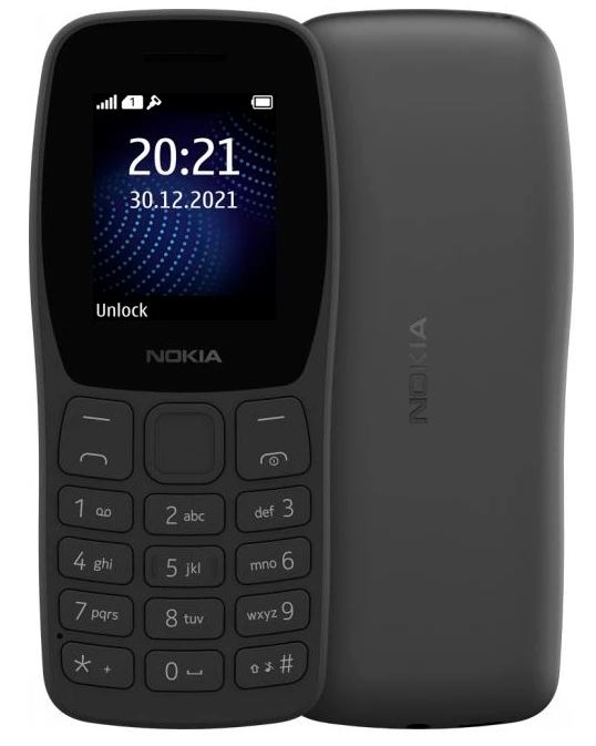 

Мобильный телефон Nokia 105 TA-1423 SS SP01Z07Z1948Y EAC2+ CHARCOAL, 105 TA-1423 SS