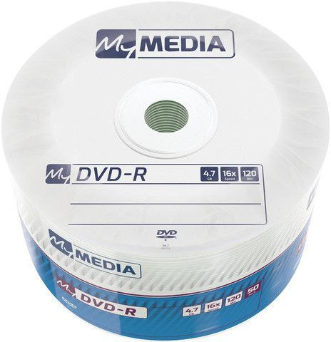 Диск DVD-R MYMEDIA 69200 4.7Gb 16x Pack wrap (50шт) (1545332)