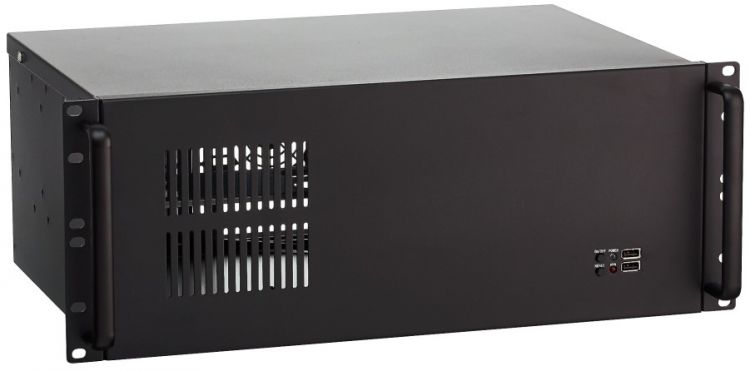 цена Корпус серверный 4U Exegate 4U300-08 EX281235RUS 19, глубина 300, без БП, USB